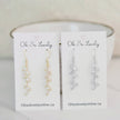 Crystal vine earrings