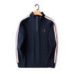 2pcs Fashion Side Stripe Leisure Sports Quarter Zip Tracksuit Co ord for Men