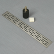 32″ Linear Shower Drain, 304 Stainless Steel — Grate or Tile-In Cover
