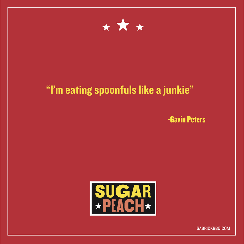 Gabrick BBQ Sauce Co. Sugar Peach BBQ Sauce