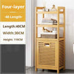 Simple Folding Japanese Nanzhu Fabric Shelf