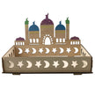 Wooden Ornament Eid Al Fitr Table Decoration coffee Tray
