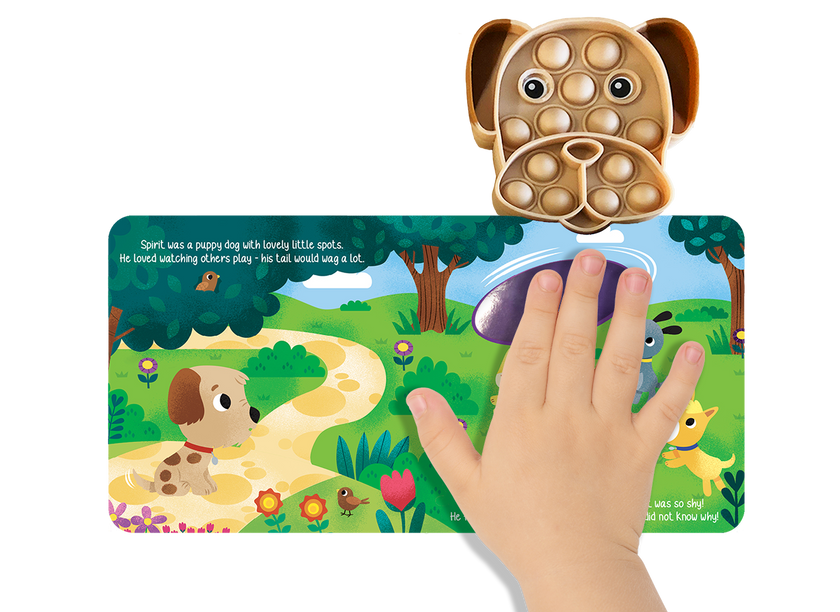 Little Hippo Books - Little Puppy - Your Sensory Fidget Friend