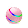Smart Self-Rotating Cat Ball Toy – USB Rechargeable, LED Light, Remote Control Option | Yellow, Pink, Orange