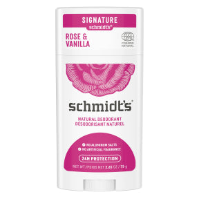 Schmidt's Naturals - Rose + Vanilla Signature Deodorant (75g)