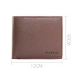 Custom Men's leather Wallet Zipper Valentine's Day gift  Personalized Men's Wallet