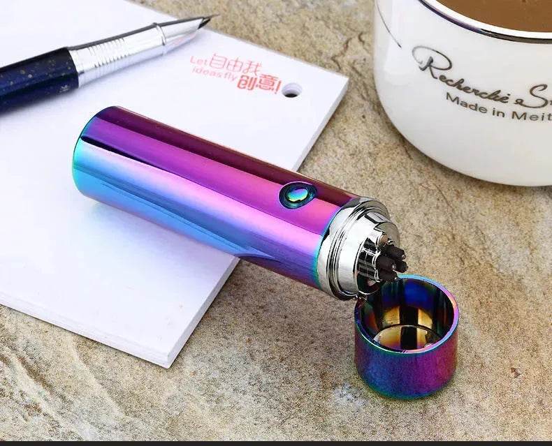 Electric USB Lighter Smokeless Windproof Cigarette Cigar Lighters