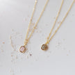 Faceted Gemstone Necklace