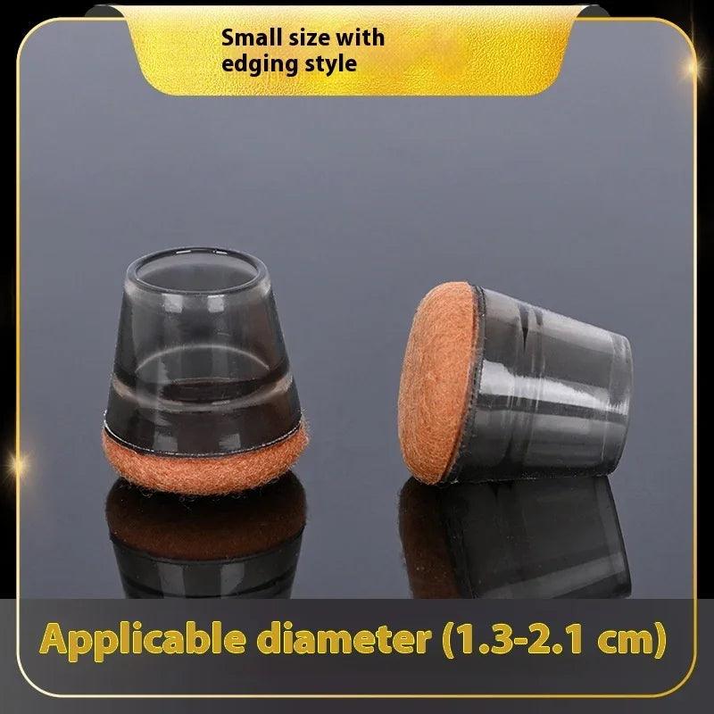Quiet And Wear-resistant Non-slip Stool Booties Rubber Protective Sleeve