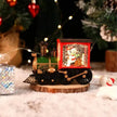Christmas Gift Train Decoration Small Night Lamp