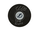 Victor Hedman Autographed Tampa Bay Lightning Autograph Model Puck Inscribed 