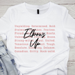 Elbows Up UV DTF/DTF TRANSFER