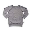 Youth Bamboo Raglan Pullover | Black