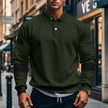 Mens Polo Shirts – Color-Match Casual Polyester Blend Polo