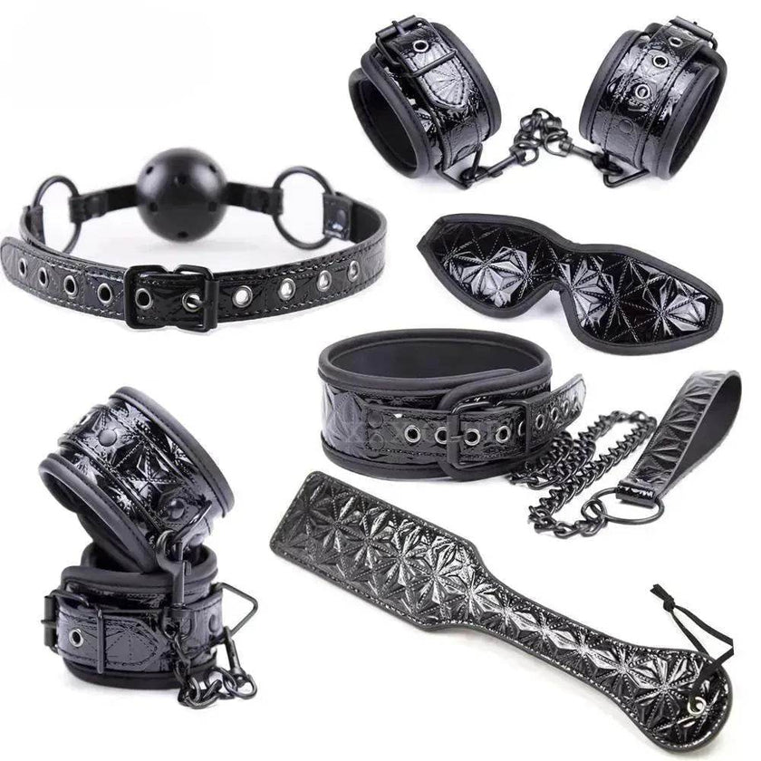 Handcuff Iron Pipe Set For Women's Erotic Play Women BDSM Complete Bondage set Kit