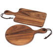 Small Rectangular Acacia Wood Serving Board with Handle – Charcuterie & Cheese Board