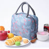 Kids Insulated Lunch Bag – Oxford Cloth, Flamingo & Unicorn Prints