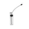 Glass pipe made of metal aluminum hookah
