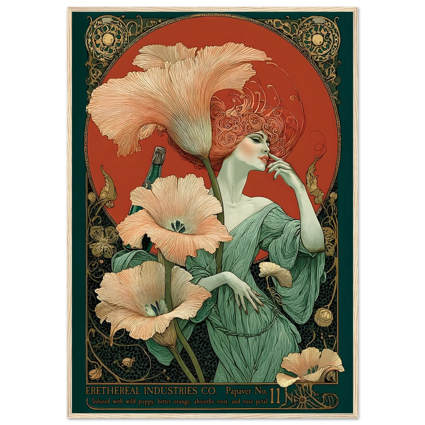Papaver Vermouth - Poster & Framed Print