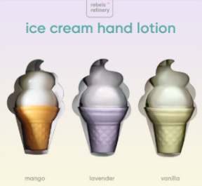 Rebels Refinery - Ice Cream Hand Lotion Gift Set (3pk)