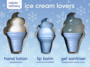 Rebels Refinery - Ice Cream Lover Gift Set (3pc)
