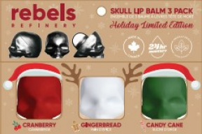 Rebels Refinery - Holiday Skull Lip Balm 3PK (3pk)