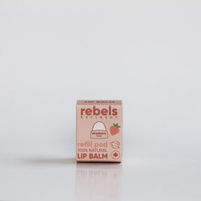 Rebels Refinery - Lip Balm Refill Pod - Strawberry (7g)