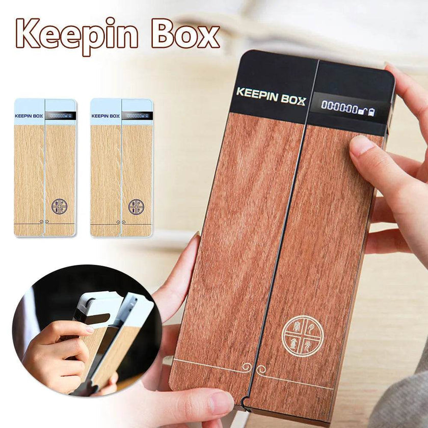 Portable Mobile Phone Keeping Timing Box  self discipline Phone Locker