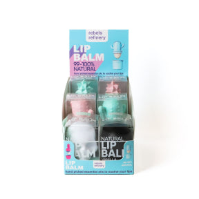 Rebels Refinery - 6pc Grab N Go Lip Balm Display (42g)