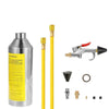 Automotive Air Conditioner System Flush Canister Gun Kit Pipe Maintenance Bottle