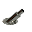 Thru Hull Fitting, 22 mm, 45° Base, Straight Connector with Screws
