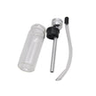 Glass pipe made of metal aluminum hookah