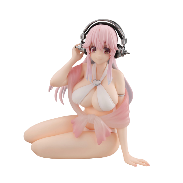 Super Sonico - White Bikini Ver, Noodle Stopper-