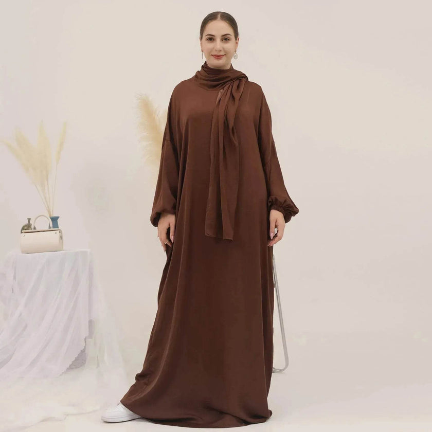 New ArabMiddle East Dubai Turkey Abaya dress Simple Plain Abaya 2025