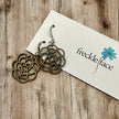 Rose Flower Earrings