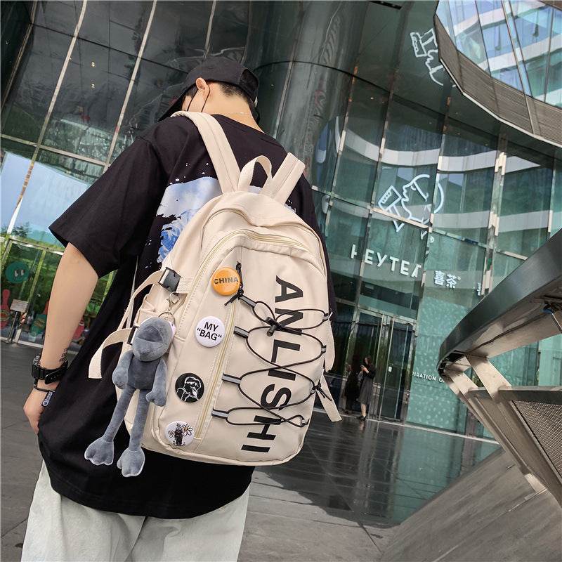 Unisex Teen Large Capacity Sports College High School Backpack