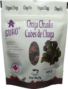 SURO - Organic Canadian Chaga Chunks (56.7g)