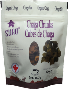 SURO - Organic Canadian Chaga Chunks (56.7g)