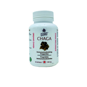 SURO - Organic Canadian chaga capsules (60vcap)