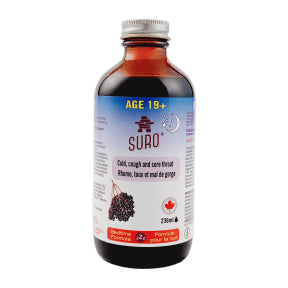 SURO - Elderberry Syrup Nighttime 19+ (236ml)