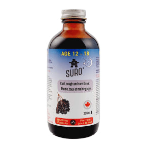 SURO - Elderberry Syrup Nighttime 12-18 (236ml)