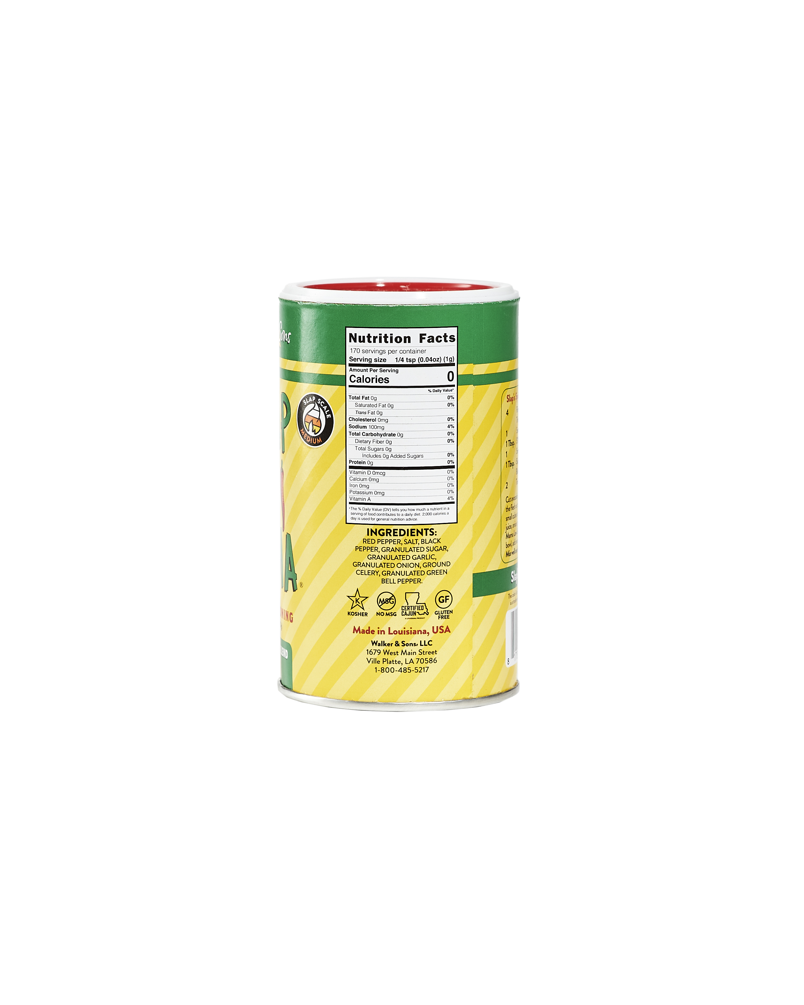 Slap Ya Mama Low Sodium Blend Seasoning - 6oz
