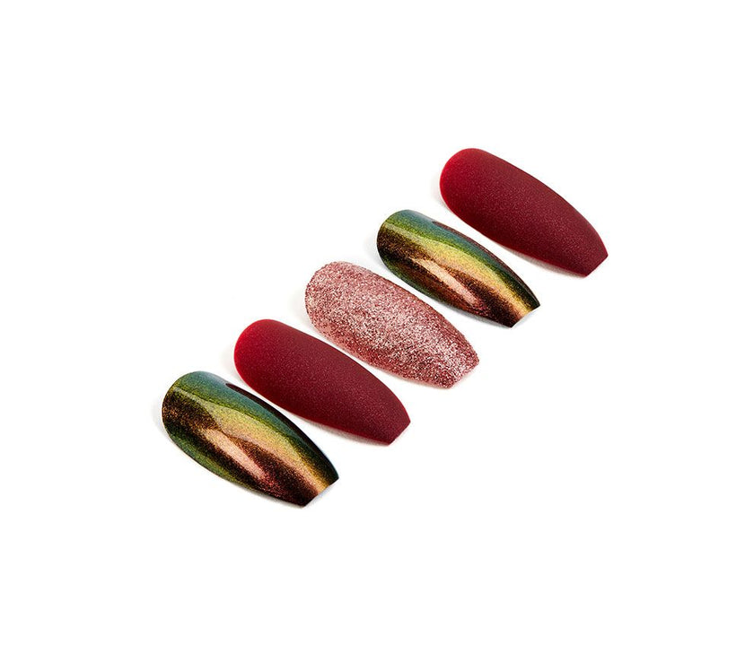 Ardell Nail Addict Red Cateye (Premium)