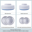 Mason Jar Vacuum Seal Kit, Plastic and Silicone Food Storage Sealer
