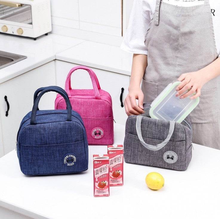 Insulated Work Lunch Bag – Korean Style, Women's