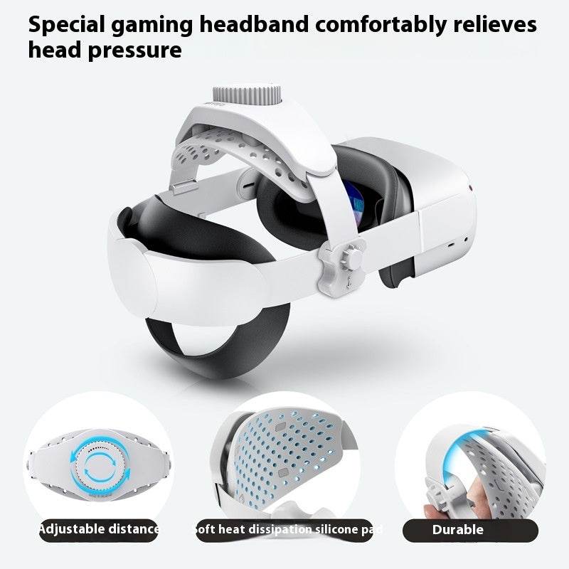Head Strap for Quest 3 Accessories, Comfort VR Headset Elite Strap for Meta Quest 3, Adjustable Lightweight Strap Replacement