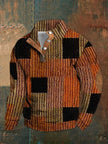Half Button Up Sweater – Loose Fit Polyester Pullover for All Sizes