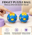 HelixCore 3D Printed Spiral Fidget Ball – Stress Relief Finger Spinner Toy | Canada & USA