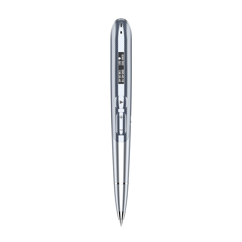 Voice Recording Pen with OLED Display – 4GB/8GB/16GB/32GB, Black & Silver