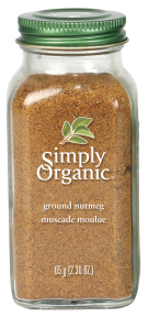 Simply Organic - Nutmeg Ground Organic (65g)
